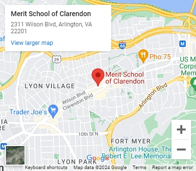 Merit School Clarendon Google Map placeholder