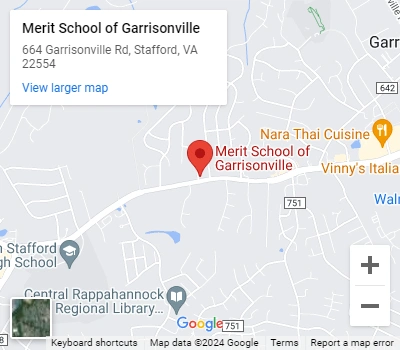 Merit School Garrisonville Google Map placeholder