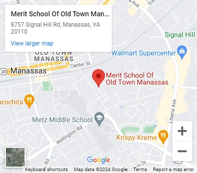 Merit School Old Town Manassas Google Map placeholder