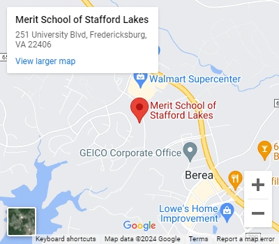 Merit School Stafford Lakes Google Map placeholder