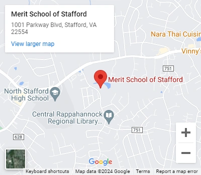 Merit School Stafford Google Map placeholder