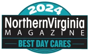 Northern Virginia Magazine Best Daycare 2024 logo - The Merit School recognized in Readers Poll