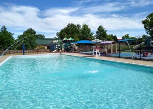 Merit School Learning Center at the Glen - swimming pool angle 1