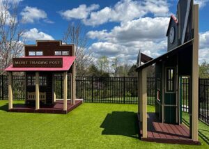 Merit School of Broadlands - playground buildings