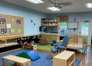 Merit School of Leeland Station baby steps infant room