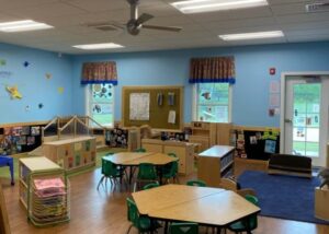 Merit School of Leeland Station preschool classroom