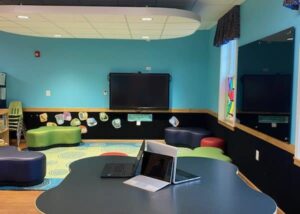 Merit School of Leeland Station youth zone before and after school care area