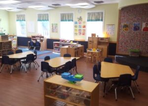 Merit School of Manassas Park discovery preschool classroom