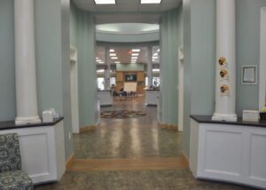 Merit School of Stafford entry way