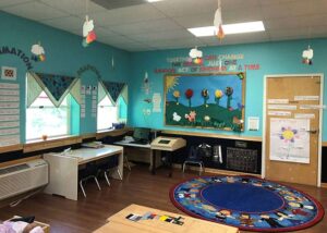 Merit School of Wellington junior kindergarten pre-k classroom