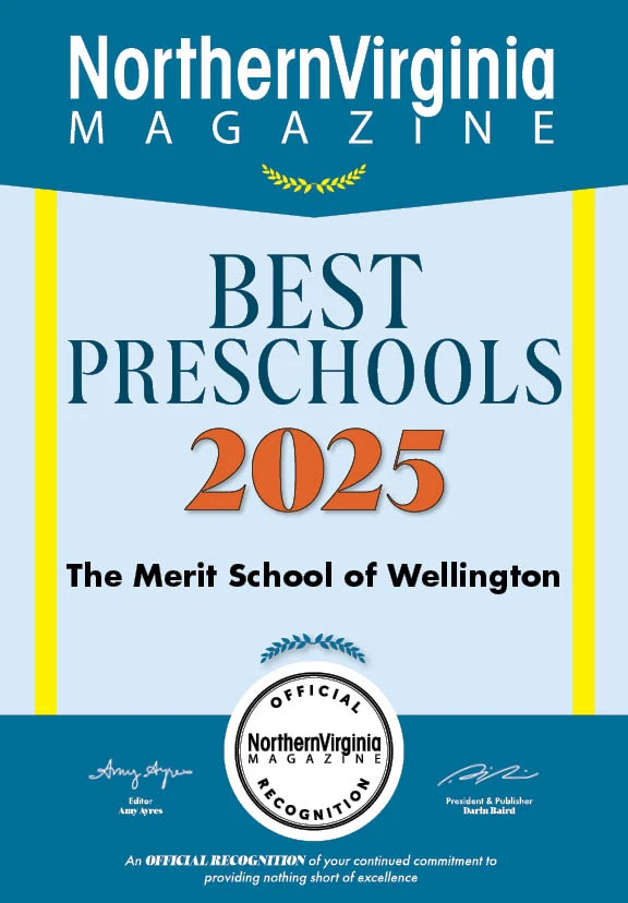 Northern Virginia Magazine Best Preschools 2025 Award - Merit School of Wellington