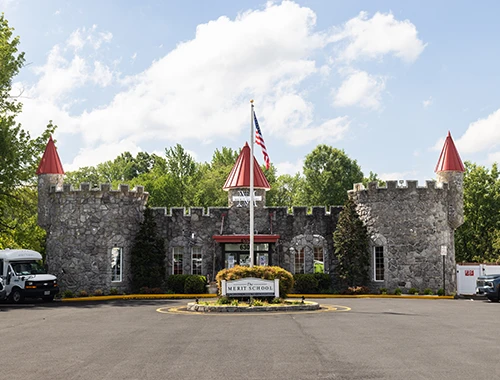 Image of The Merit School The Merit School at The Castle, which provides childcare with transportation to and from Salem Elementary