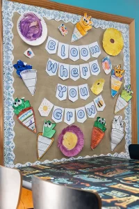 Merit Castle Youth Zone bulletin board