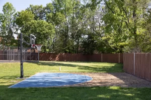 Merit Castle basketball court