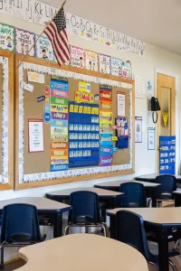 The Merit School of Prince William Private School elementary classroom 2