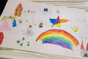 Preschool student art - The Merit School of Prince William