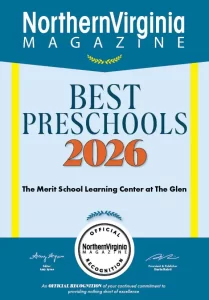 Northern Virginia Magazine 2026 Best Preschool Plaque - The Merit School Learning Center at The Glen