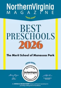 Northern Virginia Magazine 2026 Best Preschool Plaque - The Merit School of Manassas Park