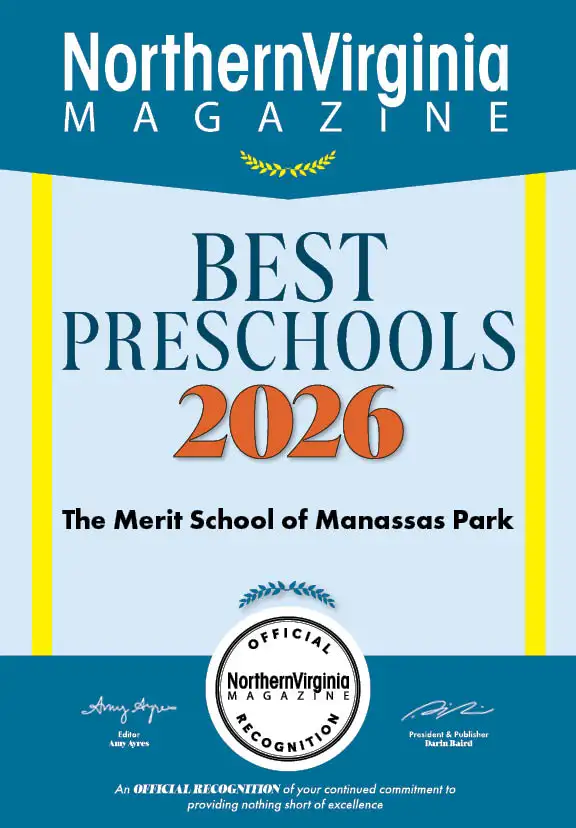 Northern Virginia Magazine 2026 Best Preschool Plaque - The Merit School of Manassas Park