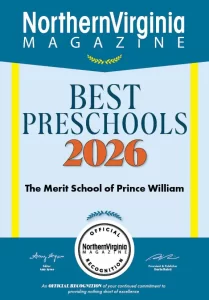 Northern Virginia Magazine 2026 Best Preschool Plaque - The Merit School of Prince William