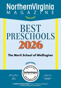 Northern Virginia Magazine 2026 Best Preschool Plaque - The Merit School of Wellington