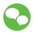 STREAMin³ Curriculum Core Icon for Communicate - discussion bubbles