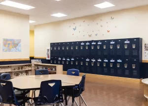 Merit School of Doc Stone - Lockers Area