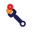 STREAMin³ Curriculum STREAM Icon for Technology - wrench turning cogs