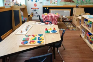 Merit School of Wellington - Preschool Readiness Enrichment Program (PREP) classroom puzzles