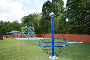 Merit School of Wellington - equipment on the school age children's playground